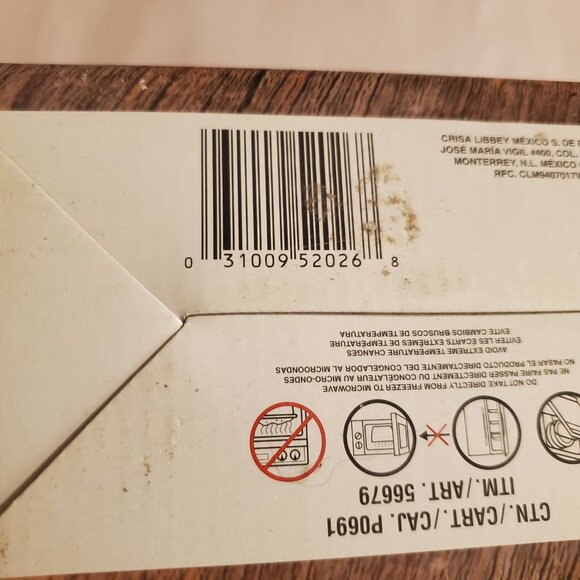 Libbey Drinking Glasses Set of 4 Octagon shaped. Crafted in the USA. - Picture 2 of 7